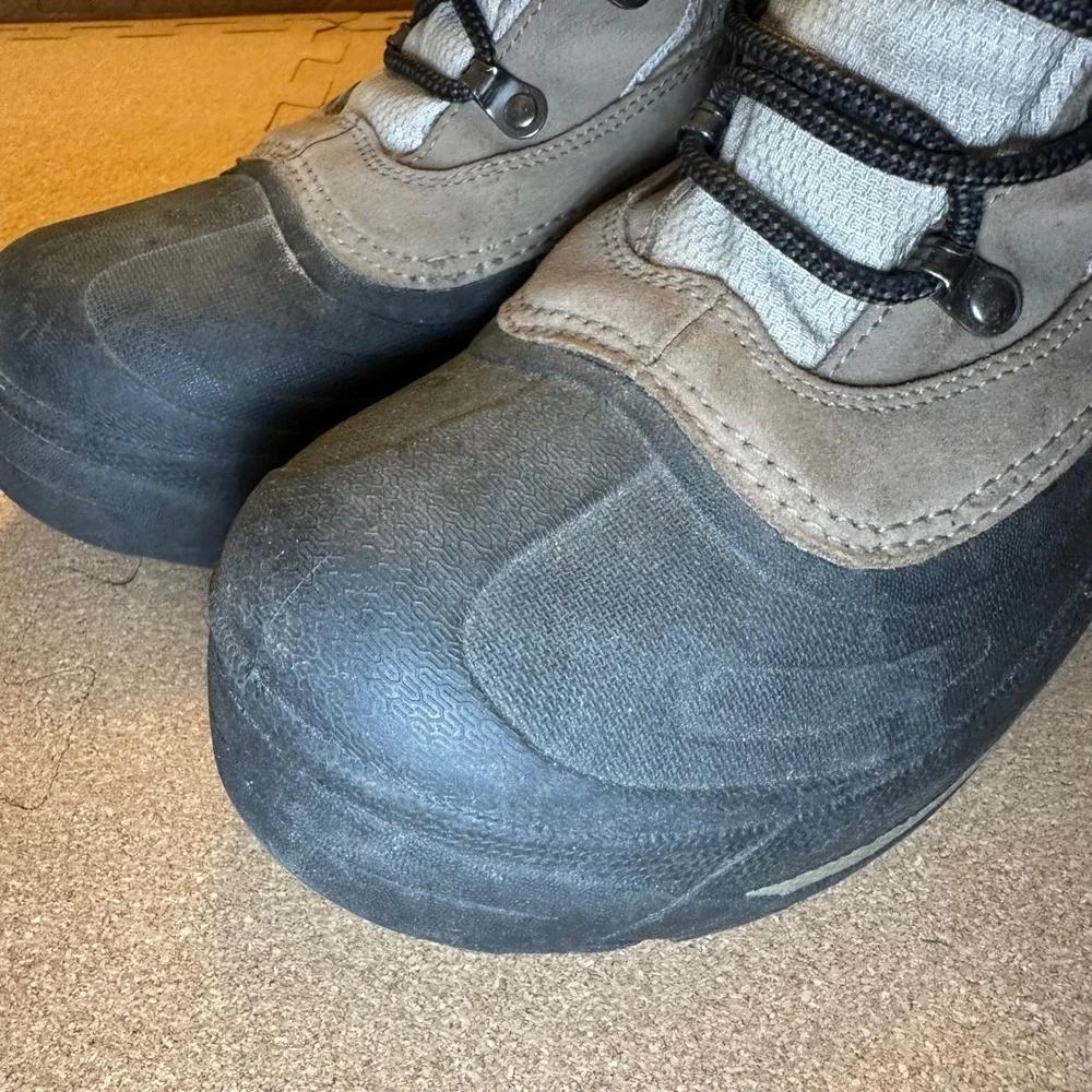 Columbia Cascadian Summit Boots Womens 9.5 Gray BL1168-925 Hiking Winter Snow